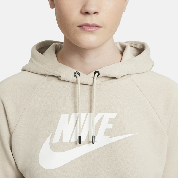 Nike Sportswear Essential Women's Padel Hoodie - Rattan/White