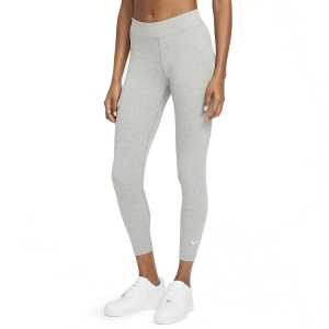 Pants y Tights Padel Mujer Nike Sportswear Essential Tights  Dark Grey Heather/White CZ8532063