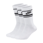 Nike Sportswear Everyday Essential x 3 Calze - White/Black Nike Sportswear Everyday Essential x 3 Calze - White/Black