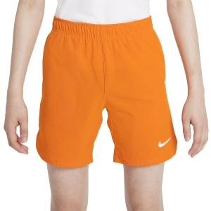 Shorts y Pants Padel Niño Nike Victory Flex Ace 6in Shorts Nino  Magma Orange/White CI9409834
