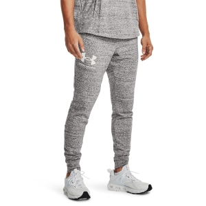 Pant y Tights Padel Hombre Under Armour Rival Terry Pantalones  Onyx White 13616420112