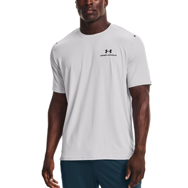 Camiseta Padel Hombre Under Armour Rush Energy Camiseta  Halo Gray/Black 13661380014