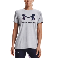Under Armour Sportstyle Graphic Camiseta - Mod Gray Light Heather/Midnight Navy