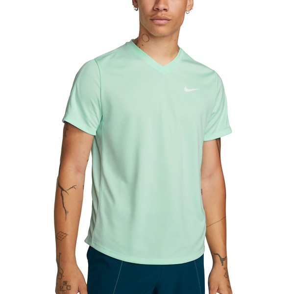 Camiseta Padel Hombre Nike Victory Camiseta  Mint Foam/White CV2982379