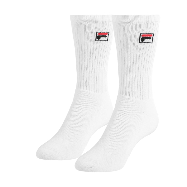 Padel Socks Fila Performance Sport x 2 Socks  White F9020300