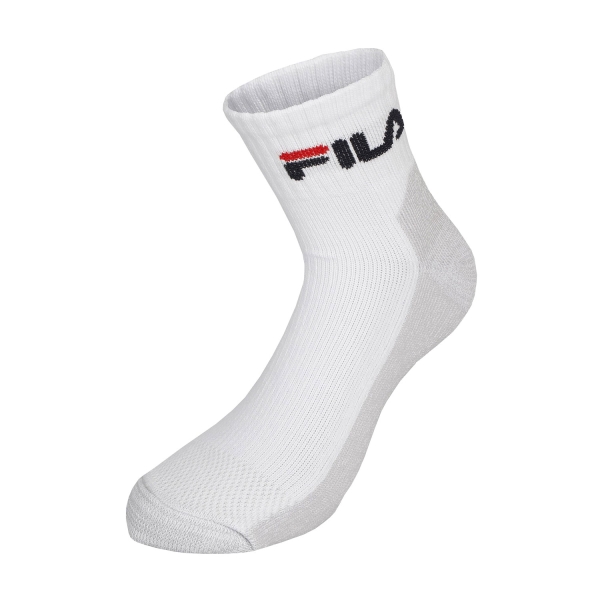 Padel Socks Fila Logo Sport Socks  White F9027300