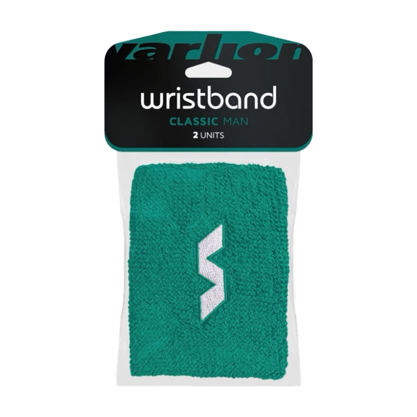 Padel Wristbands Varlion Classic Small Wristbands  Green/White ACCTEA220202900