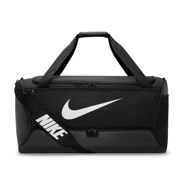 Nike Padel Bag Nike Brasilia 9.5 Large Duffle  Black/White DO9193010