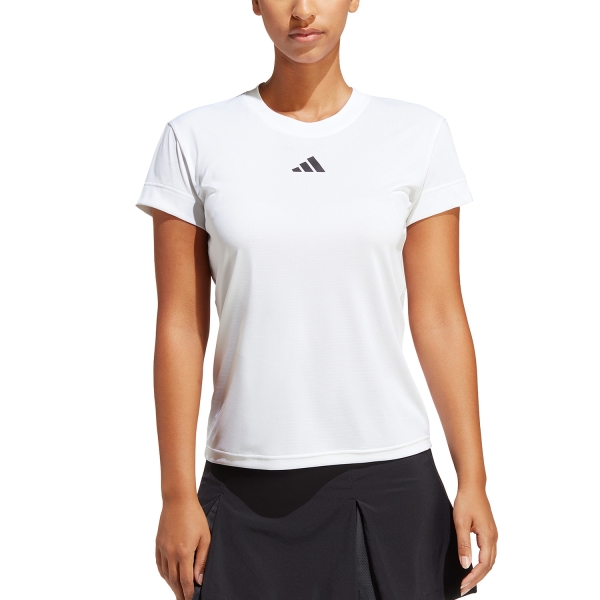 Women's Padel T-Shirt and Polo adidas Freelift TShirt  White HS1661