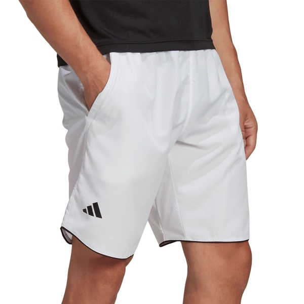Shorts Padel Hombre adidas Club 7in Shorts  White HS3265