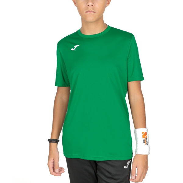 Polo y Camiseta Padel Niño Joma Combi Camiseta Nino  Green/White 100052.450