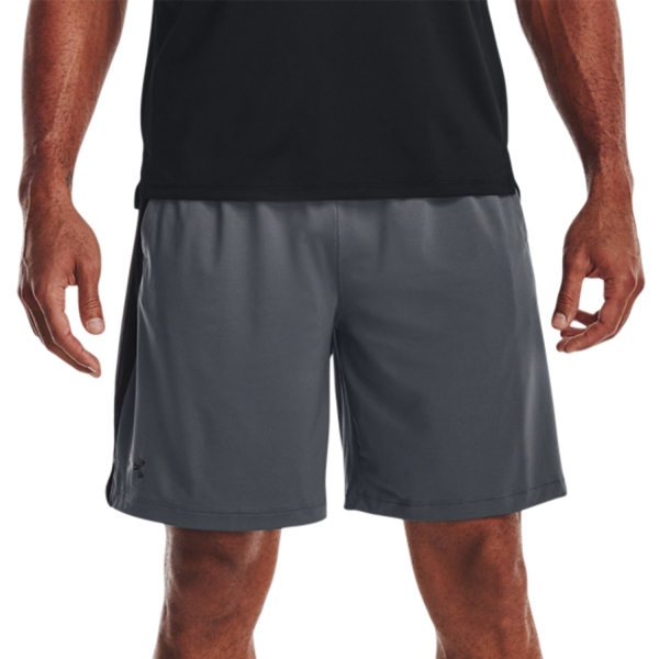 Men's Padel Shorts Under Armour Tech Vent 8in Shorts  Pitch Gray/Black 13769550012