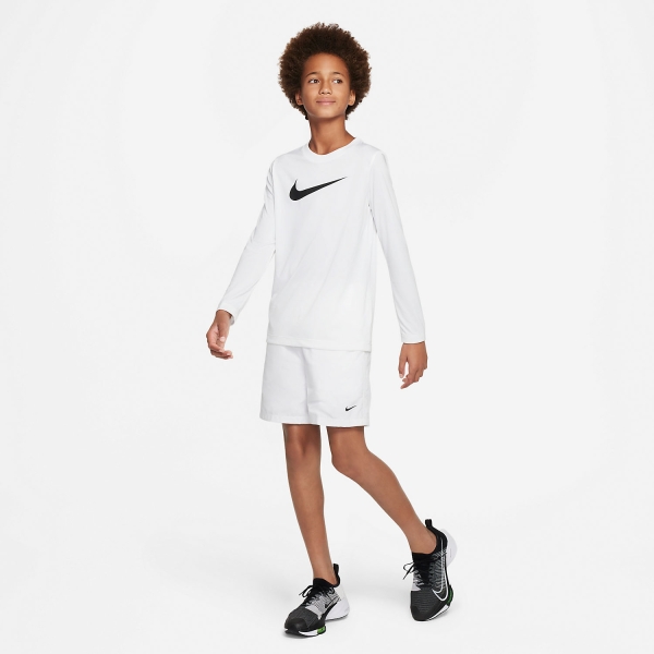 Nike Dri-FIT Icon 6in Shorts Boy - White/Black