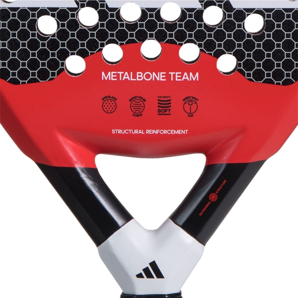 adidas Metalbone Team Padel - Red/Black/White