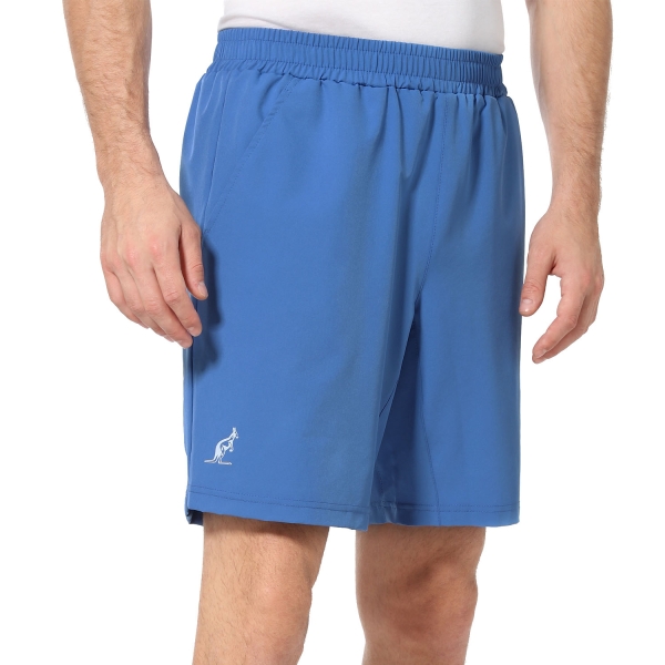 Men's Padel Shorts Australian Match Slam 8.5in Shorts  Blu Zaffiro TEUSH0032809