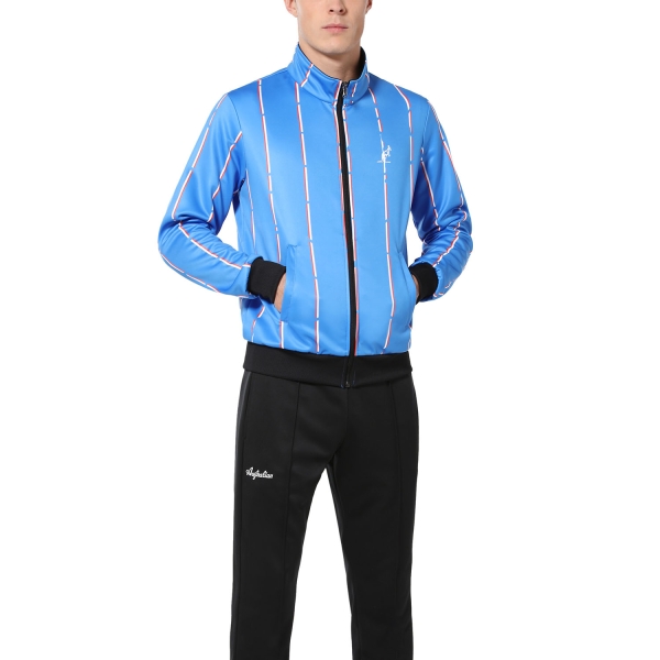 Men's Padel Suit Australian Stripe Double Tracksuit  Blu Zaffiro TEUTU0017809