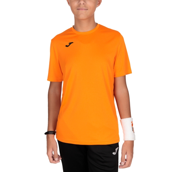 Boy's Padel Polos and Shirt Joma Combi TShirt Boy  Orange 100052.880