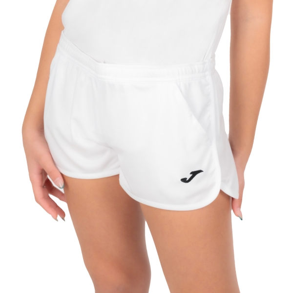 Girl's Padel Skirts and Shorts Joma Girl Hobby 2in Shorts  White 900250.200