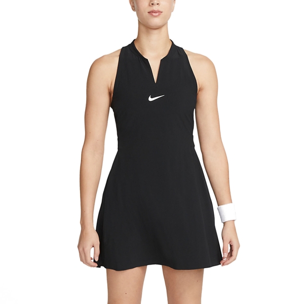 Women's Padel Dress Nike Court DriFIT Club Dress  Black/White DX1427010