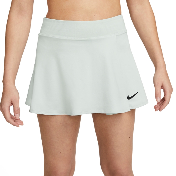 Falda y Shorts Padel Mujer Nike Flouncy Falda  Light Silver/Black DH9552034