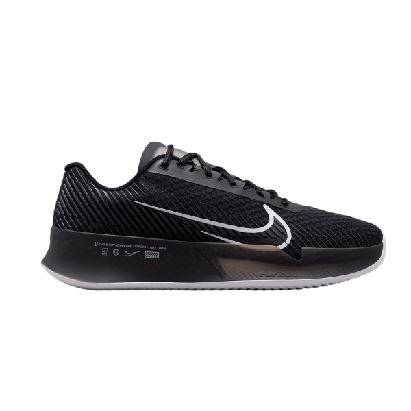 Women's Padel Shoes Nike Zoom Vapor 11 Clay  Black/White/Anthracite DV2015001