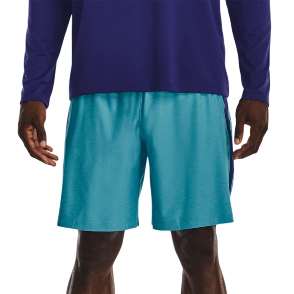 Men's Padel Shorts Under Armour Tech Vent 8in Shorts  Glacier Blue/Sonar Blue/Black 13769550434