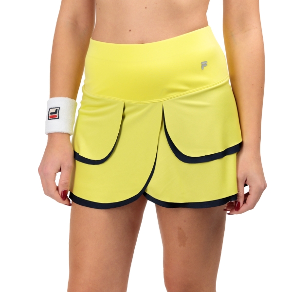 Women's Padel Skirts and Shorts Fila Cosima Skirt  Limoncello AOL239115E2204