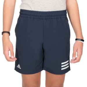 Shorts y Pants Padel Niño adidas Club 3Stripe 7in Shorts Nino  Legend Ink/White H34767