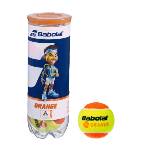Padel Balls Babolat Orange  3 Ball Can 501035