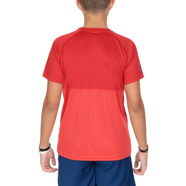Babolat Play Crew Camiseta Niño - Tomato Red