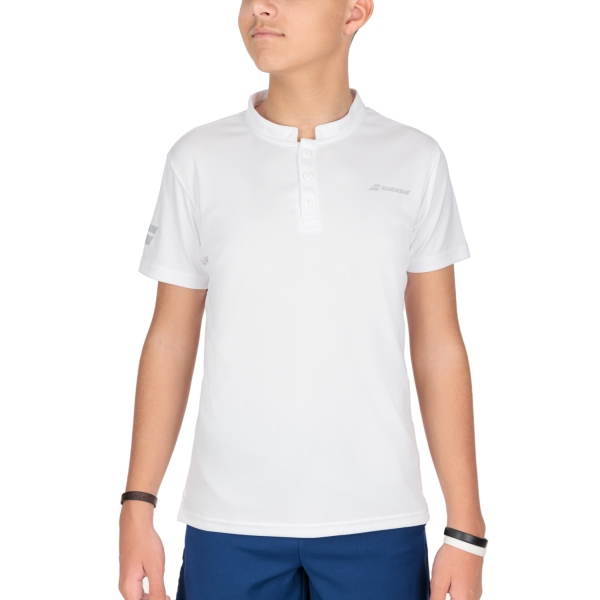 Polo y Camiseta Padel Niño Babolat Play Polo Nino  White 3BP10211000