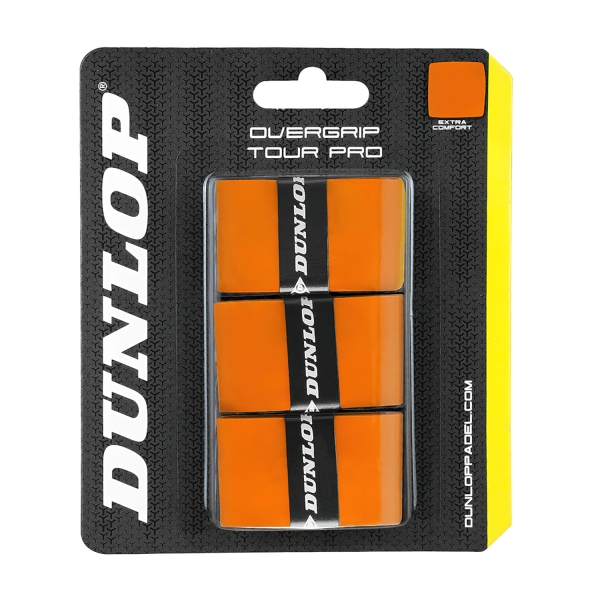 Overgrip Padel Dunlop Tour Pro x 3 Sobregrip  Orange 623801