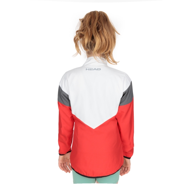 HEAD Club 22 Giacca Bambina - Red