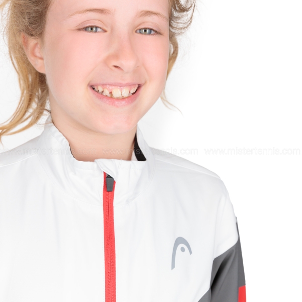 HEAD Club 22 Giacca Bambina - Red
