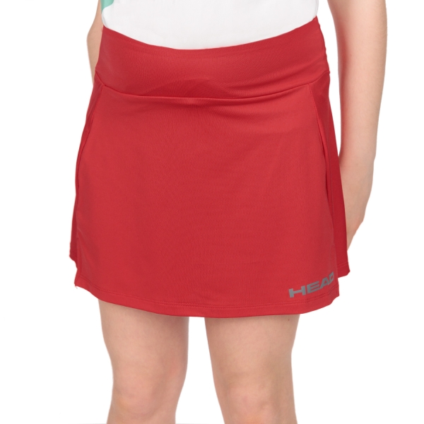 Girl's Padel Skirts and Shorts Head Club Basic Skirt Girl  Red 816459 RD