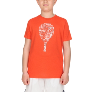 Polo y Camiseta Padel Niño Head Typo Camiseta Nino  Tangerine 816082TG