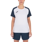 Joma Academy IV Camiseta - White/Navy Joma Academy IV Camiseta - White/Navy