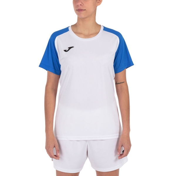 Camiseta y Polo Padel Mujer Joma Academy IV Camiseta  White/Royal 901335.207
