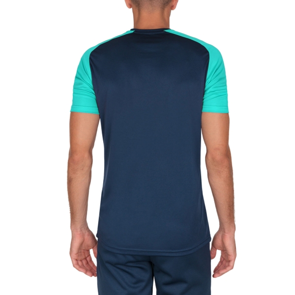 Joma Academy IV Camiseta - Navy/Fluor Turquoise
