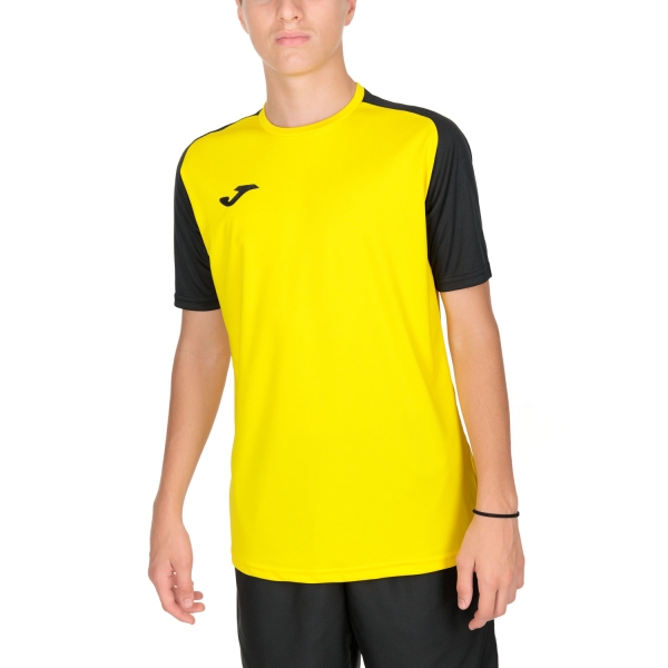 Camiseta Padel Hombre Joma Academy IV Camiseta  Yellow/Black 101968.901