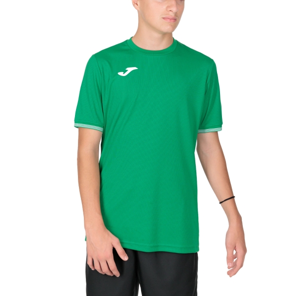 Camiseta Padel Hombre Joma Campus III Camiseta  Green 101587.450
