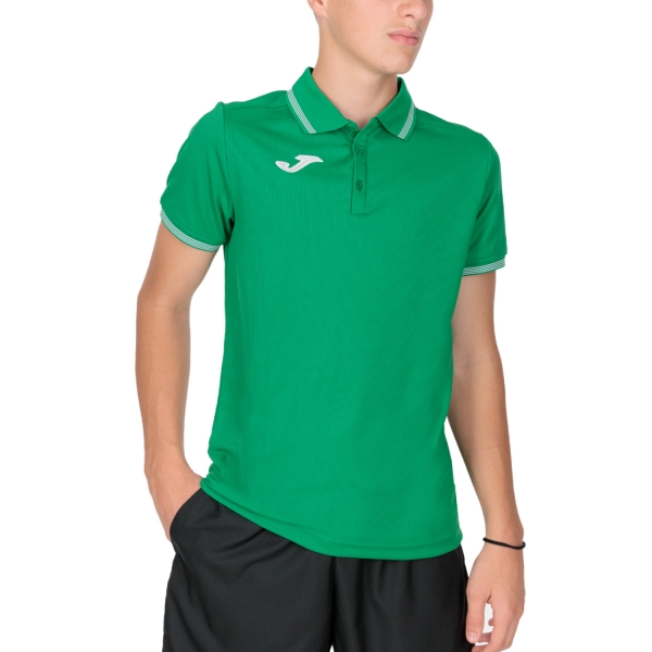 Polo Padel Hombre Joma Campus III Polo  Green 101588.450