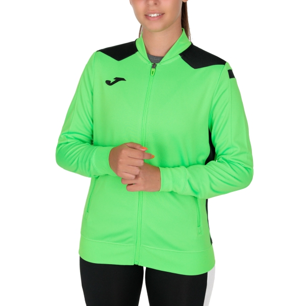 Chaqueta Padel Mujer Joma Championship VI Chaqueta  Fluor Green/Black 901267.021