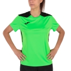 Joma Championship VI Logo Camiseta - Fluor Green/Black Joma Championship VI Logo Camiseta - Fluor Green/Black