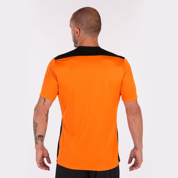 Joma Championship VI T-Shirt - Orange/Black