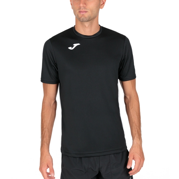 Men's T-Shirt Padel Joma Combi TShirt  Black 100052.100
