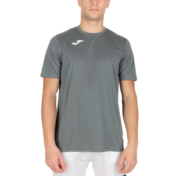 Camiseta Padel Hombre Joma Combi Camiseta  Dark Grey/White 100052.150