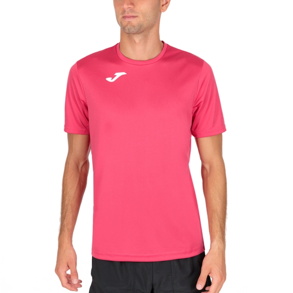 Camiseta Padel Hombre Joma Combi Camiseta  Pink/White 100052.500