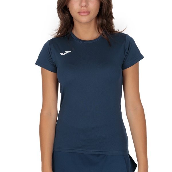 Camiseta y Polo Padel Mujer Joma Combi Camiseta  Dark Navy/White 900248.331