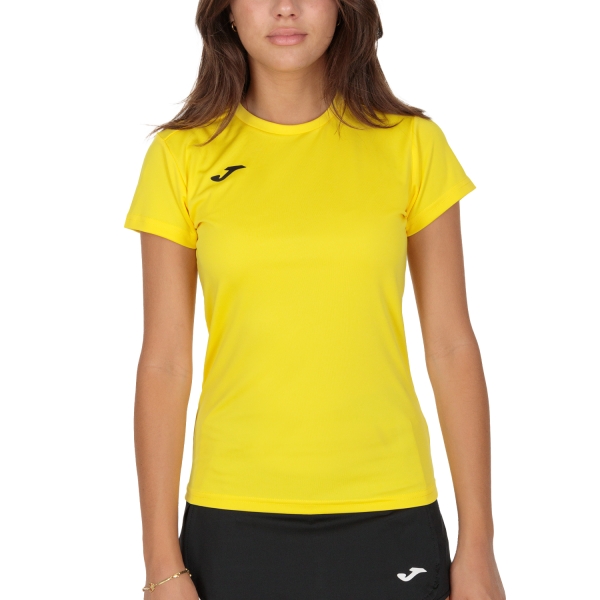 Camiseta y Polo Padel Mujer Joma Combi Camiseta  Yellow/Black 900248.900